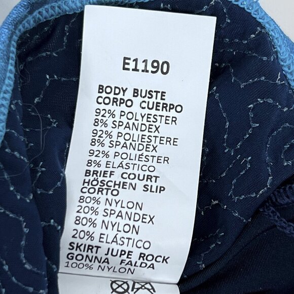 Curtain Call Teal Sequined Bodice Tule Skirt with Flower Dance Costume Size M - Picture 7 of 8